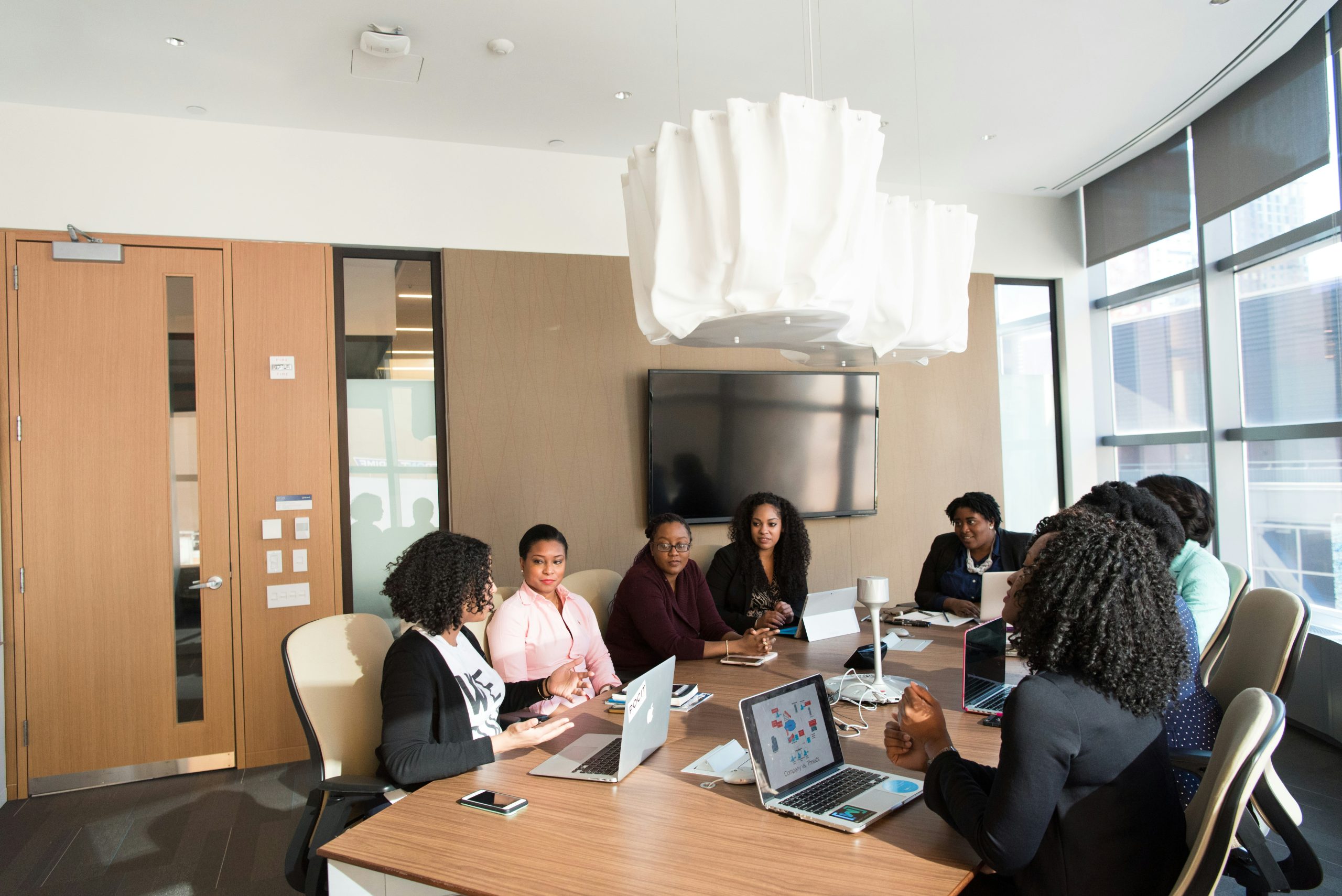 Corporate team training session